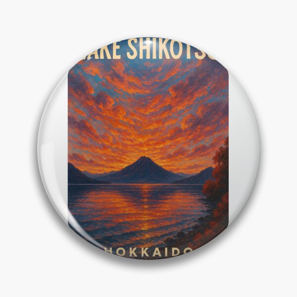Item preview,  Sunset Clouds Over Mount Tarumae and Lake Shikotsu, Hokkaido designed and sold by Aryabek.
