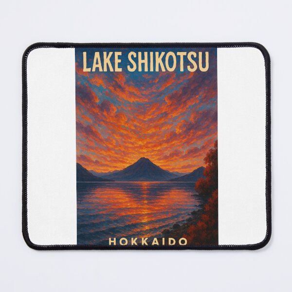 Item preview, Sunset Clouds Over Mount Tarumae and Lake Shikotsu, Hokkaido designed and sold by Aryabek.