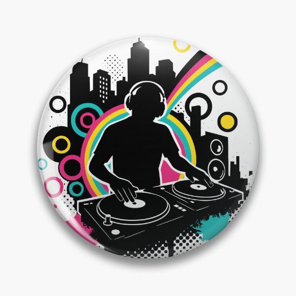 Item preview, Dj Tunrtable frutiger metro grunge designed and sold by ghan19.