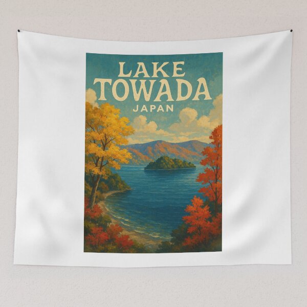 Item preview, Autumn Colors Around Lake Towada in Aomori and Akita Prefectures designed and sold by Aryabek.