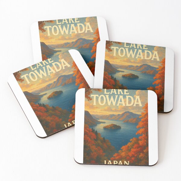 Item preview,  Scenic Overlook of Lake Towada and Oirase Gorge, Japan designed and sold by Aryabek.