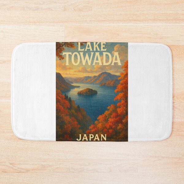 Item preview,  Scenic Overlook of Lake Towada and Oirase Gorge, Japan designed and sold by Aryabek.