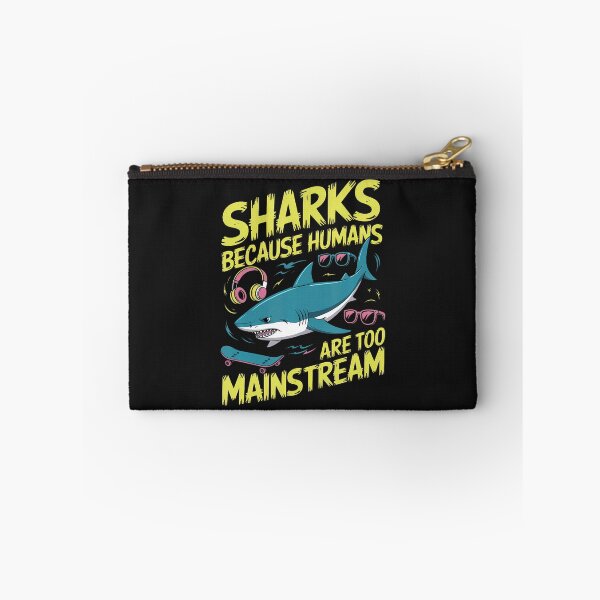 Item preview, Sharks Because Humans Are Too Mainstream Shark Diver designed and sold by ArleneJene.