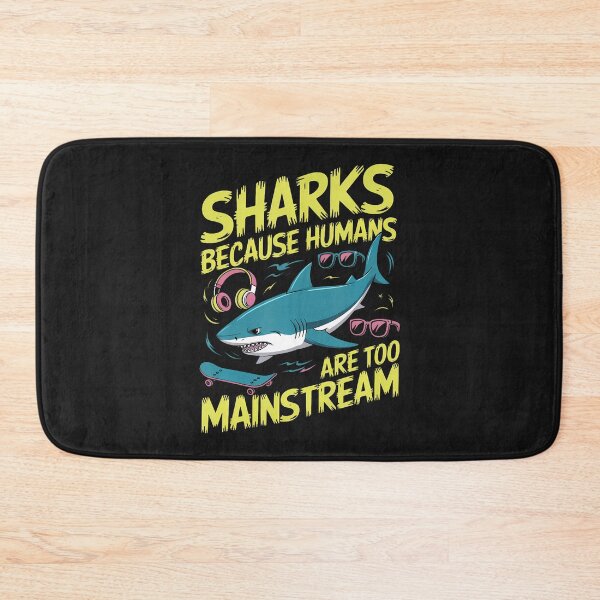 Item preview, Sharks Because Humans Are Too Mainstream Shark Diver designed and sold by ArleneJene.