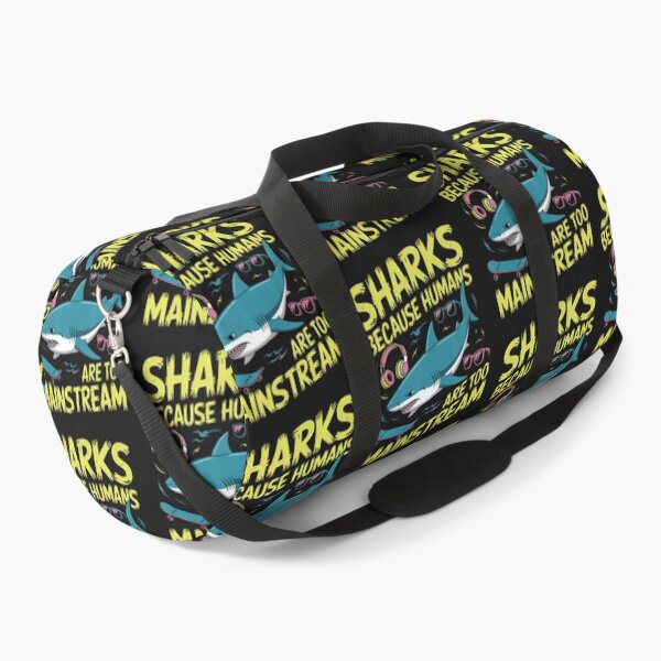 Item preview, Sharks Because Humans Are Too Mainstream Shark Diver designed and sold by ArleneJene.