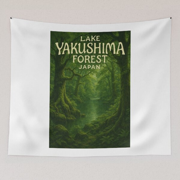 Item preview,  Mossy Forest Waters of Yakushima Island, Kagoshima, Japan designed and sold by Aryabek.