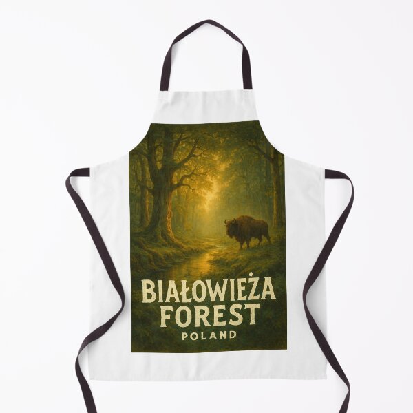 Item preview, European Bison at Dawn in Białowieża Forest, Poland designed and sold by Aryabek.