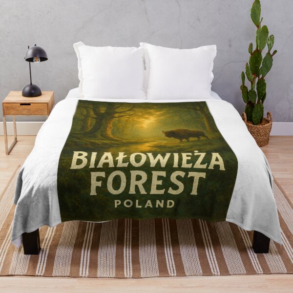Item preview,  European Bison at Dawn in Białowieża Forest, Poland designed and sold by Aryabek.