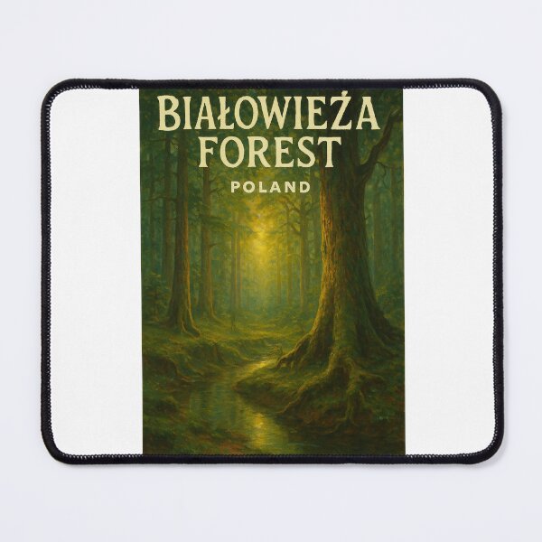 Item preview, Sunlit River in Białowieża Forest, Podlaskie Region of Poland designed and sold by Aryabek.