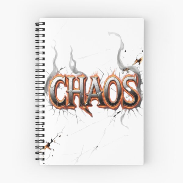 Item preview, Chaos – Explosive Dark Typography Design designed and sold by DESIGNONET.