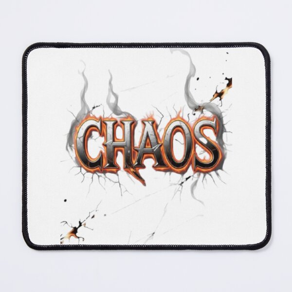 Artikelvorschau, Chaos – Explosives dunkles Typografie-Design entworfen und verkauft von DESIGNONET.