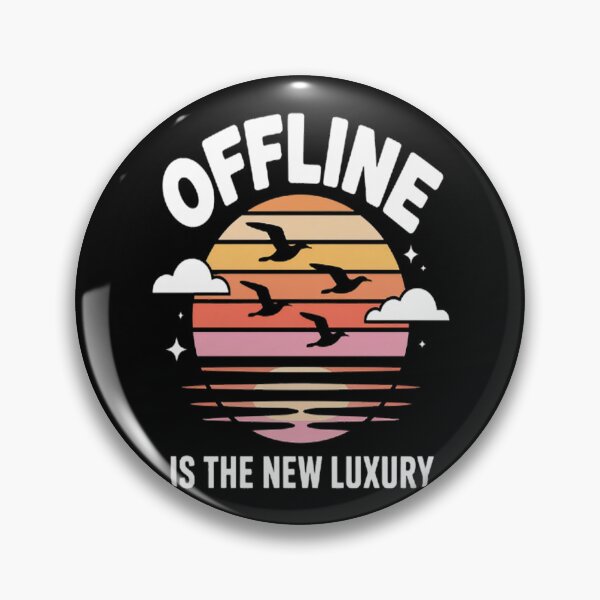 Item preview, Offline Is the New Luxury designed and sold by TheRetroStyle.