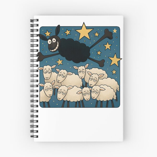 Item preview, Happy Black Sheep designed and sold by Woofsound.