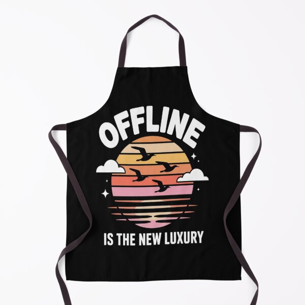 Item preview, Offline Is the New Luxury designed and sold by TheRetroStyle.