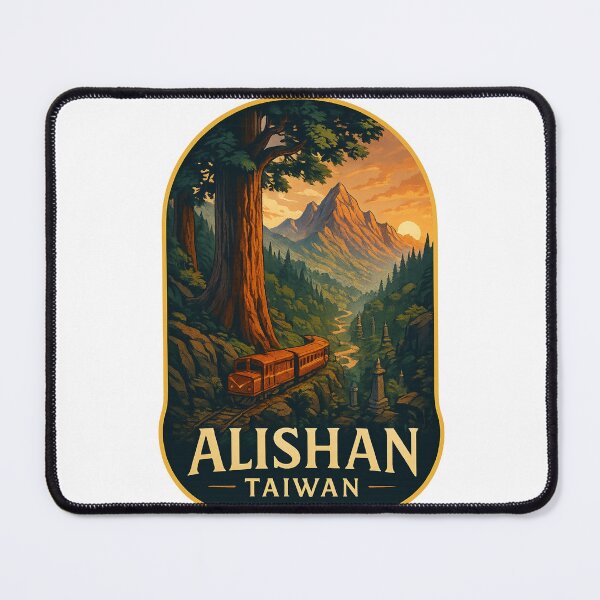 Item preview, Alishan Mountain Railway and Sunrise in Chiayi County, Taiwan designed and sold by Aryabek.