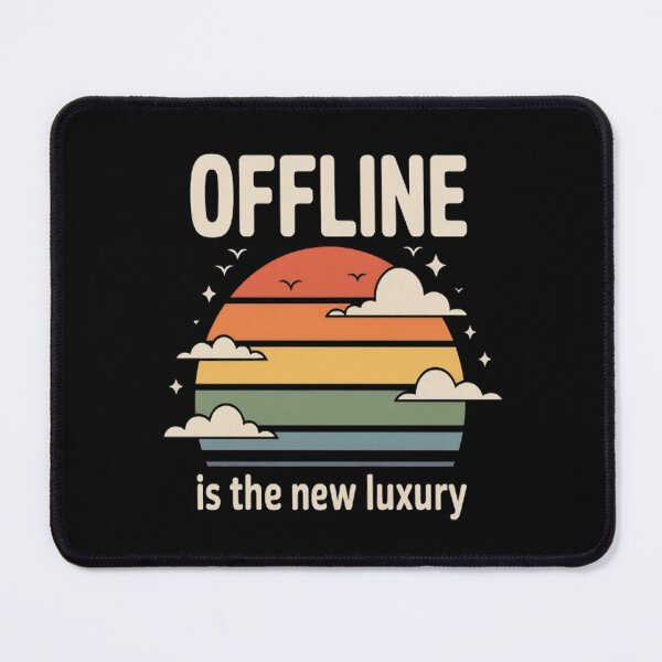 Item preview, Offline Is the New Luxury designed and sold by TheRetroStyle.