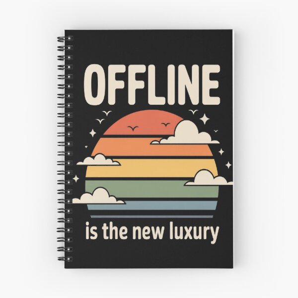 Item preview, Offline Is the New Luxury designed and sold by TheRetroStyle.
