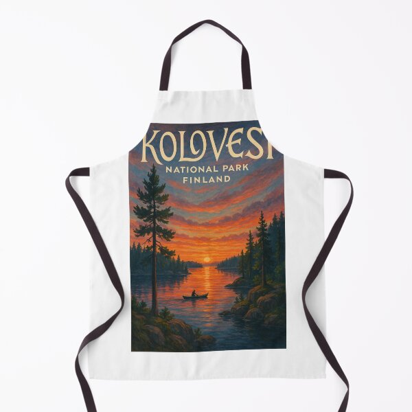 Item preview, Sunset Canoeing at Kolovesi National Park, Etelä-Savo, Finland designed and sold by Aryabek.