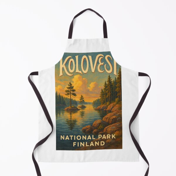 Item preview, Tranquil Waterscape in Kolovesi National Park, Etelä-Savo, Finland designed and sold by Aryabek.