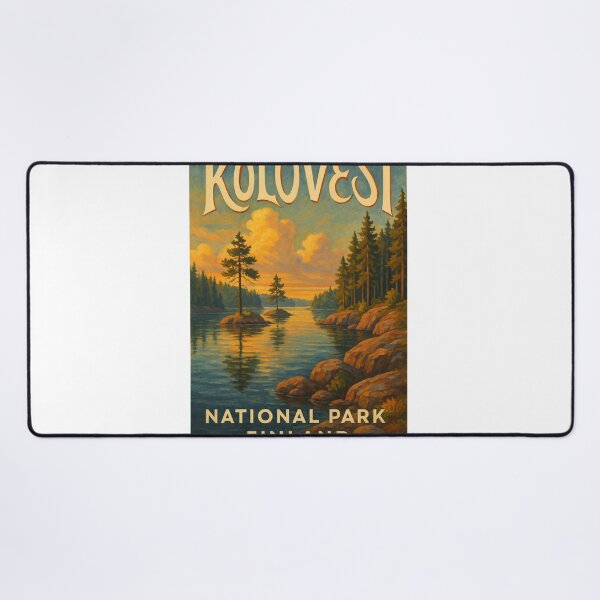 Item preview,  Tranquil Waterscape in Kolovesi National Park, Etelä-Savo, Finland designed and sold by Aryabek.