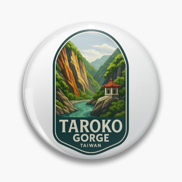 Item preview,  River View with Pavilion at Taroko Gorge, Hualien County, Taiwan designed and sold by Aryabek.