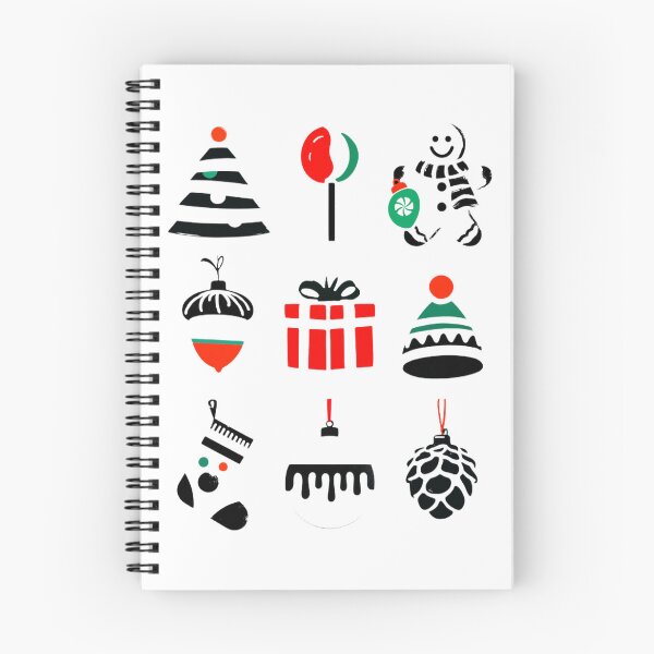 Item preview, 002 Festive Holiday Icons designed and sold by nikoart001.
