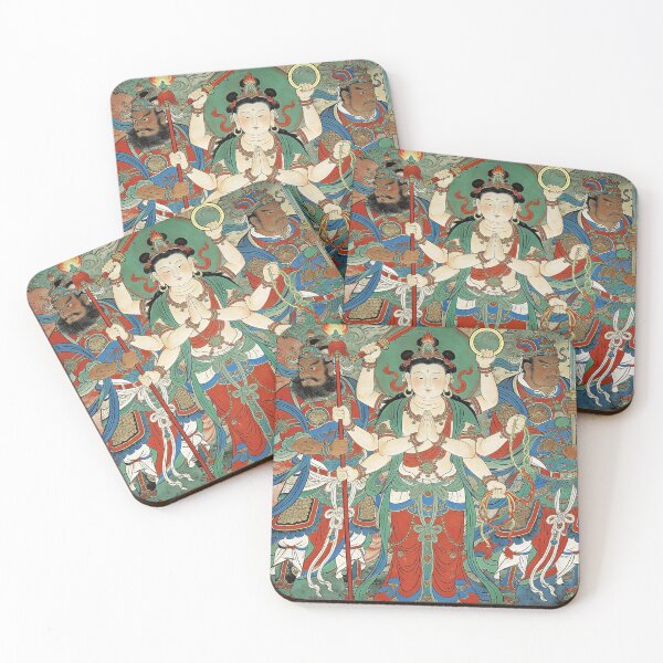 Item preview, Divine Nezha and Celestial Guardian Generals Mural designed and sold by zzz888.