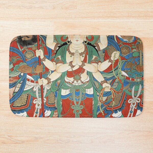 Item preview, Divine Nezha and Celestial Guardian Generals Mural designed and sold by zzz888.
