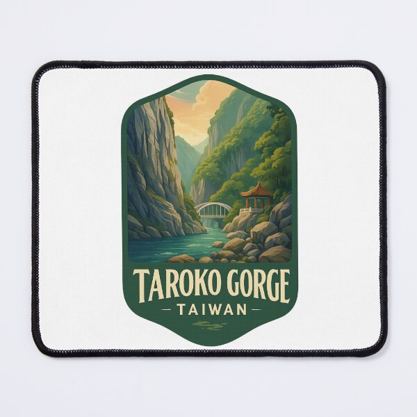 Item preview, Bridge Over River in Taroko Gorge, Hualien County, Taiwan designed and sold by Aryabek.