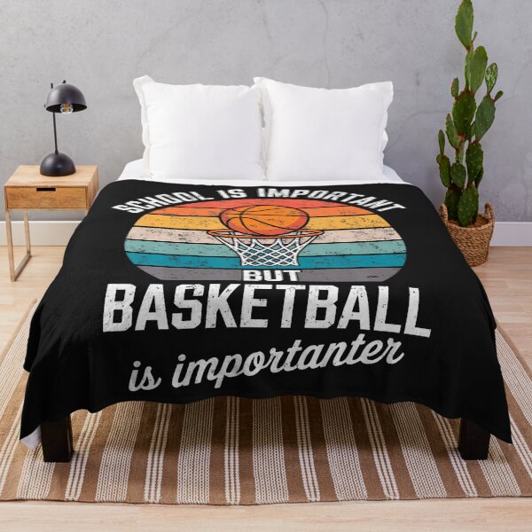 Item preview, Vintage School Is Important But Basketball Is Importanter designed and sold by ArleneJene.