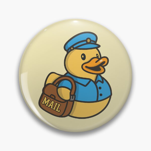 Item preview, The Cheery Courier Duck designed and sold by iamdesigns14.