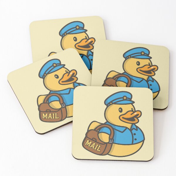 Item preview, The Cheery Courier Duck designed and sold by iamdesigns14.
