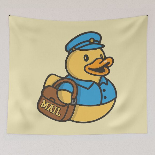 Item preview, The Cheery Courier Duck designed and sold by iamdesigns14.