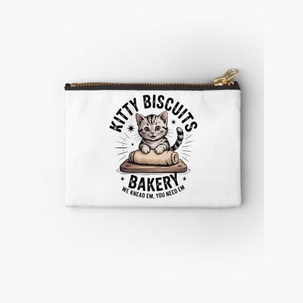 Item preview, Funny Kitty Biscuits Bakery Shirt, We Knead Em You Knead Em Shirt, Cat Owner Tee, Cute Cat Baking Shirt, Humorous Bakery Cat designed and sold by THREE LITTLE BEANS.