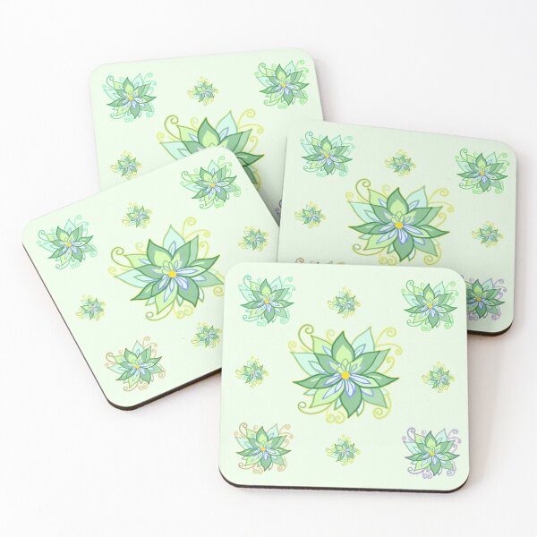 Item preview, Green leaf pattern  designed and sold by Raiserdesign33.