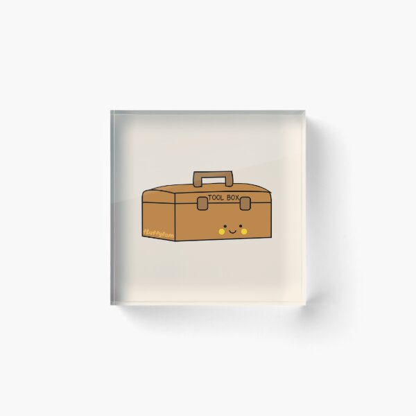 Item preview, Toolbox cute equipment designed and sold by fluffyfamcraft.