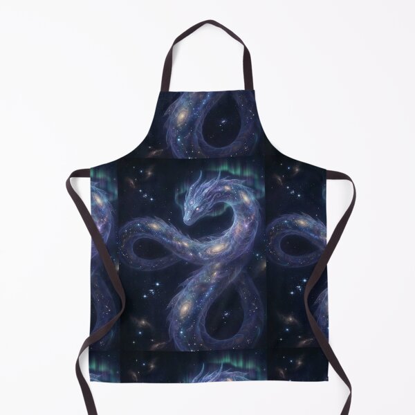 Item preview, Cosmic Dragon Galaxy Space Art - Celestial Serpent Universe Mystical Fantasy Design designed and sold by VibeCraftique.