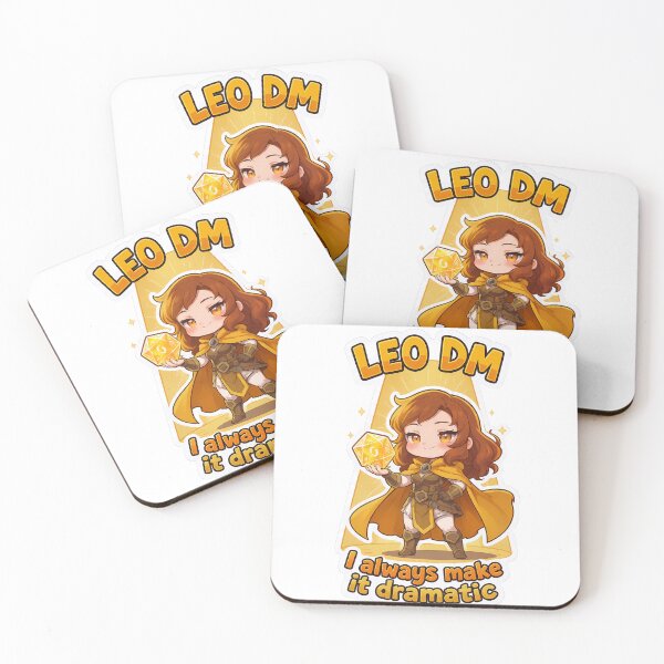 Item preview, Leo DM – Main Character Dungeon Master Sticker designed and sold by RpgTools.