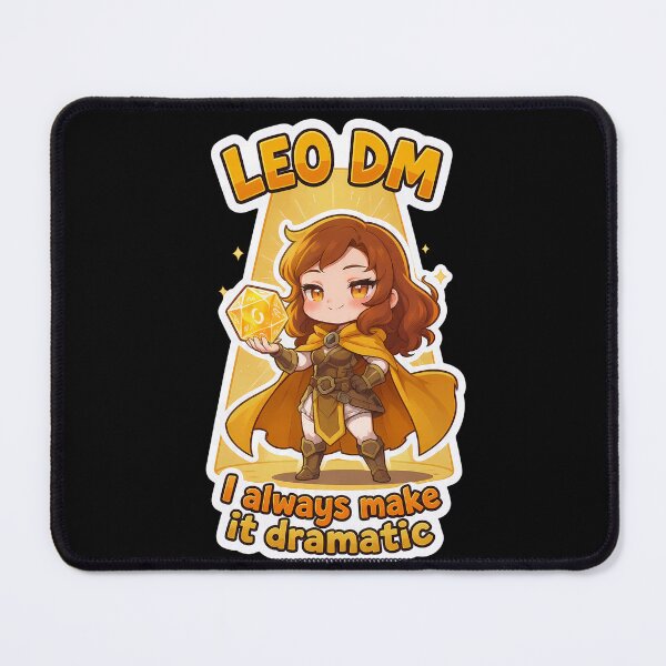 Item preview, Leo DM – Main Character Dungeon Master Sticker designed and sold by RpgTools.