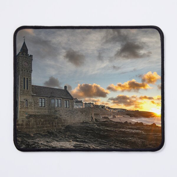 Item preview, Porthleven Harbour at dawn designed and sold by kathleenjean.