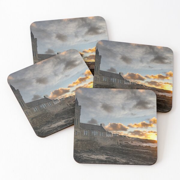 Item preview, Porthleven Harbour at dawn designed and sold by kathleenjean.