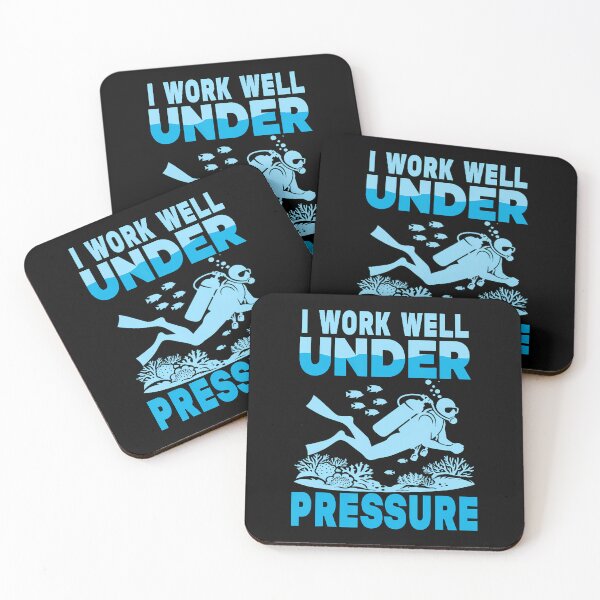Item preview, I Work Well Under Pressure Scuba Diving Funny designed and sold by CeciliaMay1.