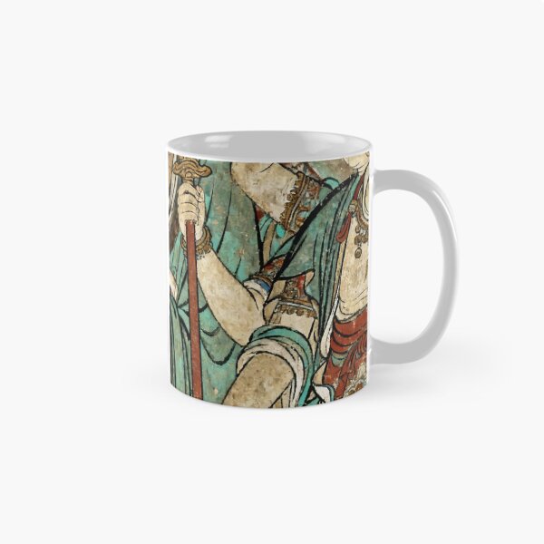Item preview, Ancient Three-Headed Nezha Guardian Deity Mural designed and sold by zzz888.