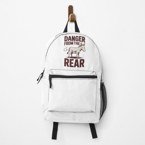 Item preview, Funny Donkey Saying Danger From The Rear designed and sold by IDesiwork ⭐⭐⭐⭐⭐.