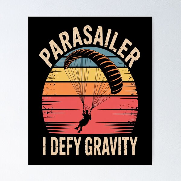 Item preview, Parakiting Ornament Parasailer Toys Parachute Parasailing  designed and sold by KonopikaaArt.