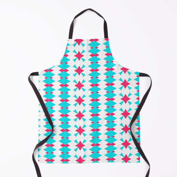 Item preview, Colorful Parrallel Star Abstract Herringbone Geometric Abstract Pattern Blue Pink designed and sold by RoyalStarsPatts.