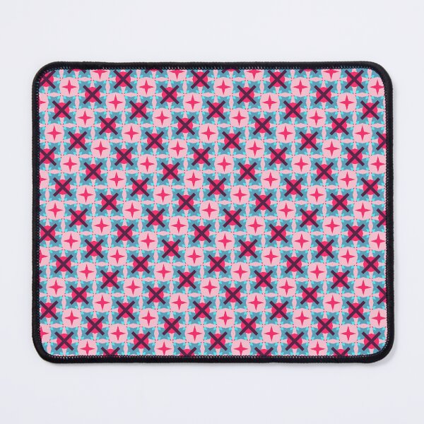 Item preview, Colorful Star Abstract Herringbone Geomteric Pattern Pink designed and sold by RoyalStarsPatts.