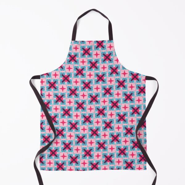 Item preview, Colorful Star Abstract Herringbone Geomteric Pattern Pink designed and sold by RoyalStarsPatts.