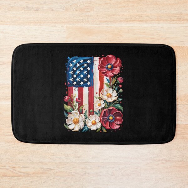 Item preview, lower Us Flag Patriotic Veterans Day Memorial Day designed and sold by Elenasriveras.