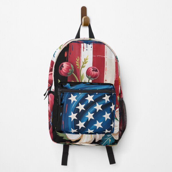 Item preview, lower Us Flag Patriotic Veterans Day Memorial Day designed and sold by Elenasriveras.